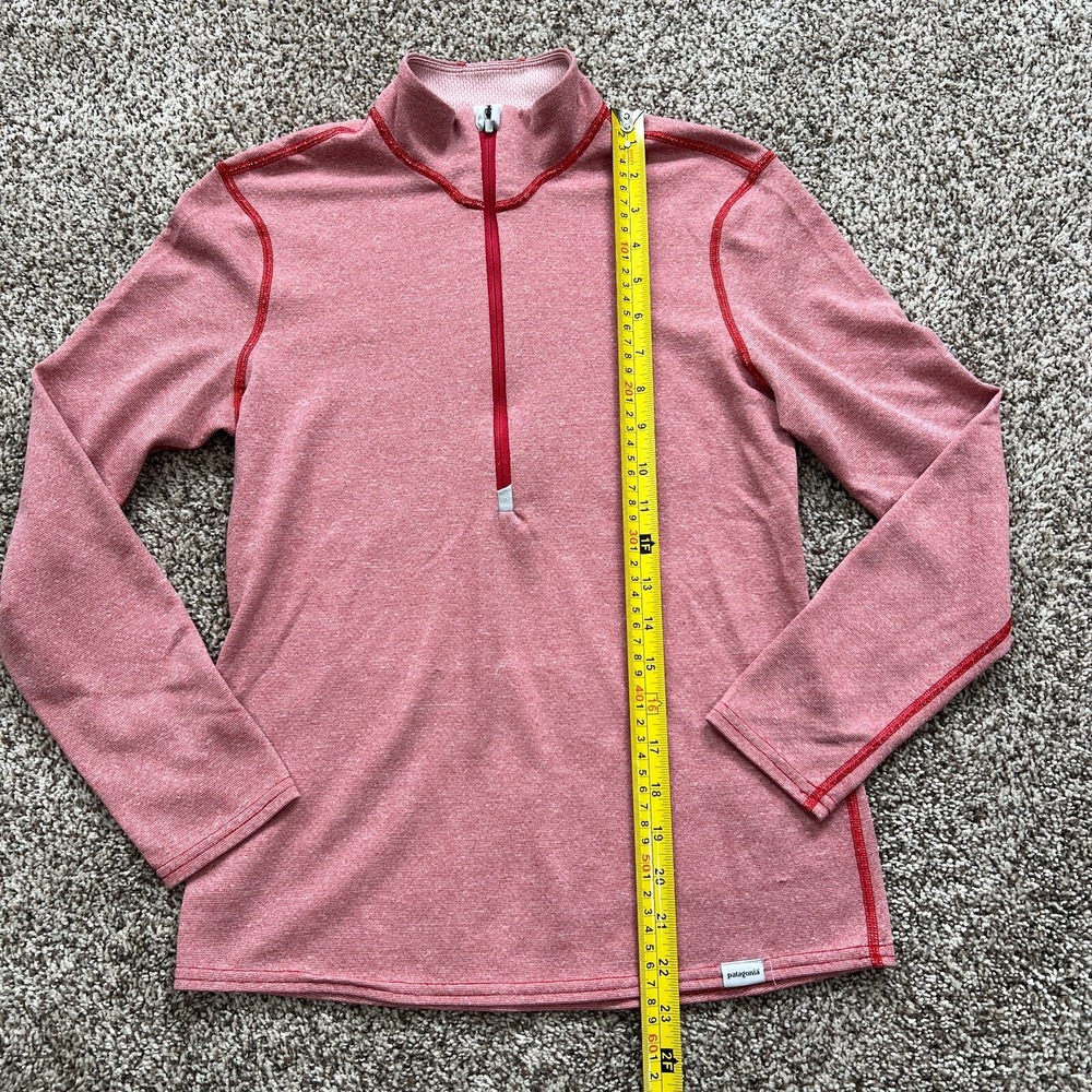 Patagonia Capilene 3 Midweight Polartec Baselayer Half Zip Shirt Long Sleeve M